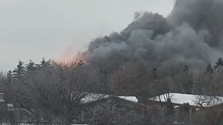 incendiu Voluntari 27 ianuarie